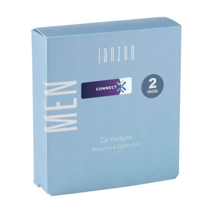 Janzen autoparfum For Men | 2 stuks | In geschenkverpakking