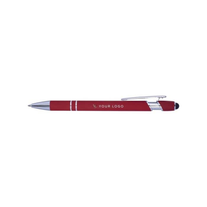 Stylus pen Kenny | Aluminium | Rubberen afwerking