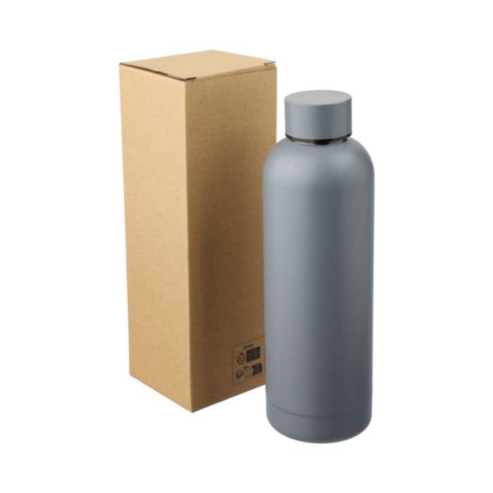 Drinkfles Isaiah | 500 ml | Gerecycleerd RVS | Dubbelwandig