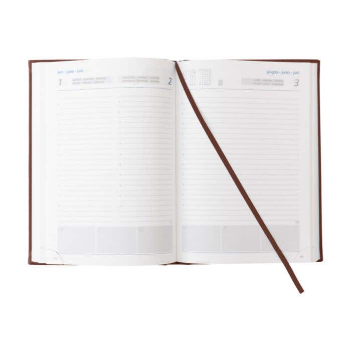 Agenda Eurotop Sabana | FSC® papier | 6-talig | Dag per pagina