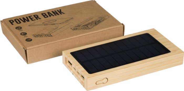 Bamboe Solar Powerbank Elz [10.000 mAh]