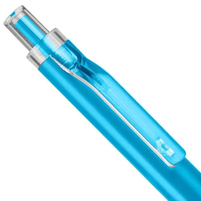 Balpen Corvin | Gerecycleerd aluminium | Transparante details