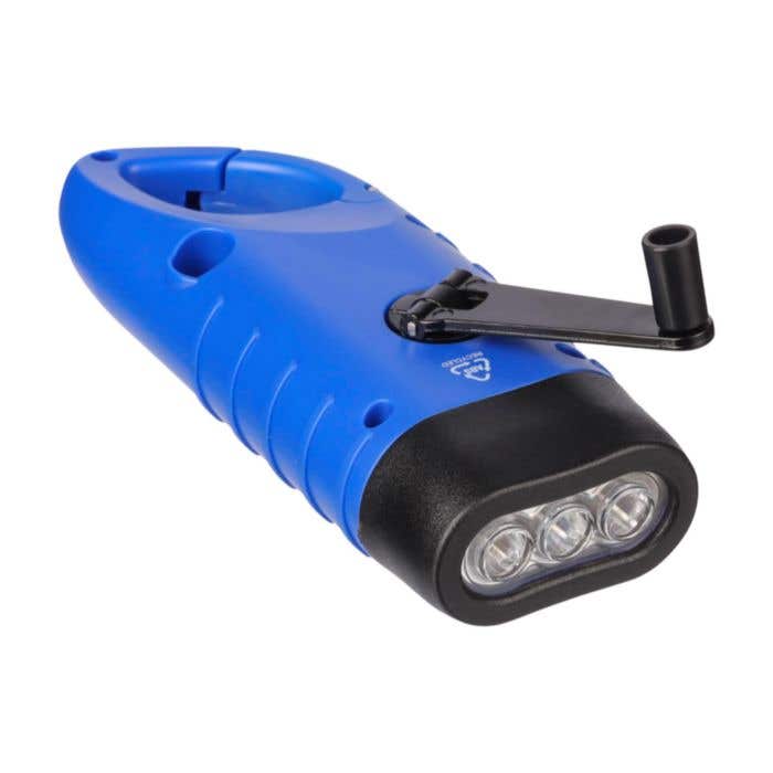 Zaklamp Kano | Gerecycleerd | Solar | Karabijnhaak