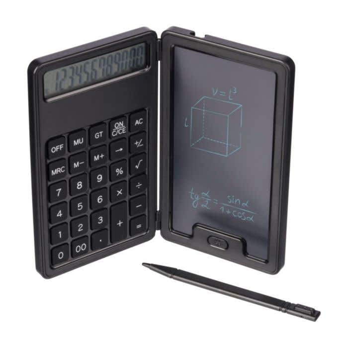Rekenmachine Notex | Gerecycleerd | Met LCD-schrijftablet en styluspen