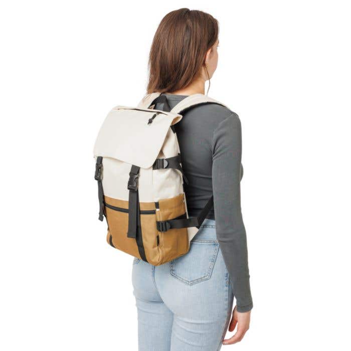 Sac à dos Vayo 2-tons | Recyclé | Ordinateur portable 15" | 11 l
