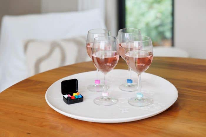 Marqueurs de verres à vin Ringo | 12 pcs