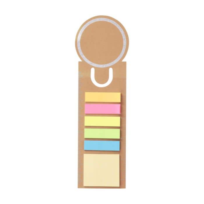 Boekenlegger Clay | Gerecycleerd | FSC® papier | Sticky notes