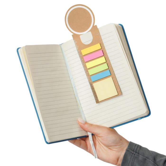 Boekenlegger Clay | Gerecycleerd | FSC® papier | Sticky notes