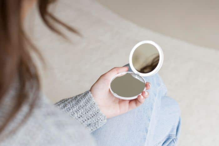 Miroir de poche Mirlo | Recyclé