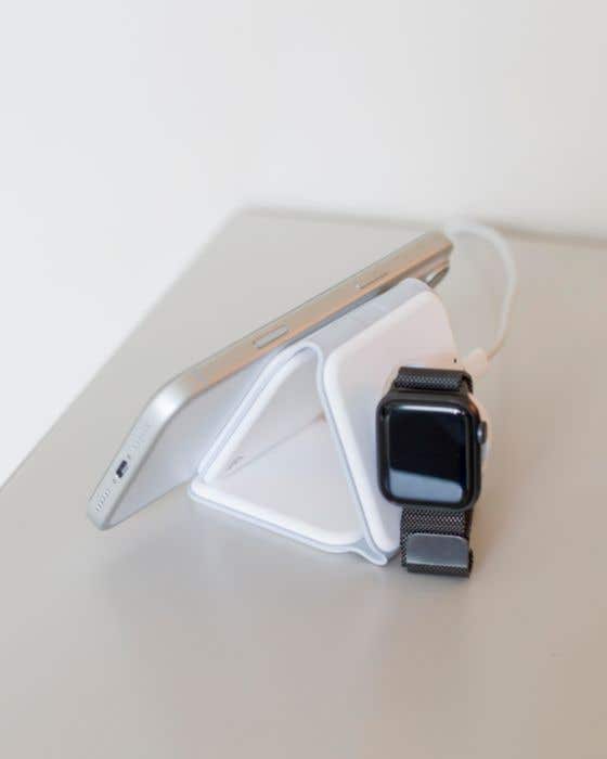 Chargeur sans fil Trigo | Recyclé | 3-en-1