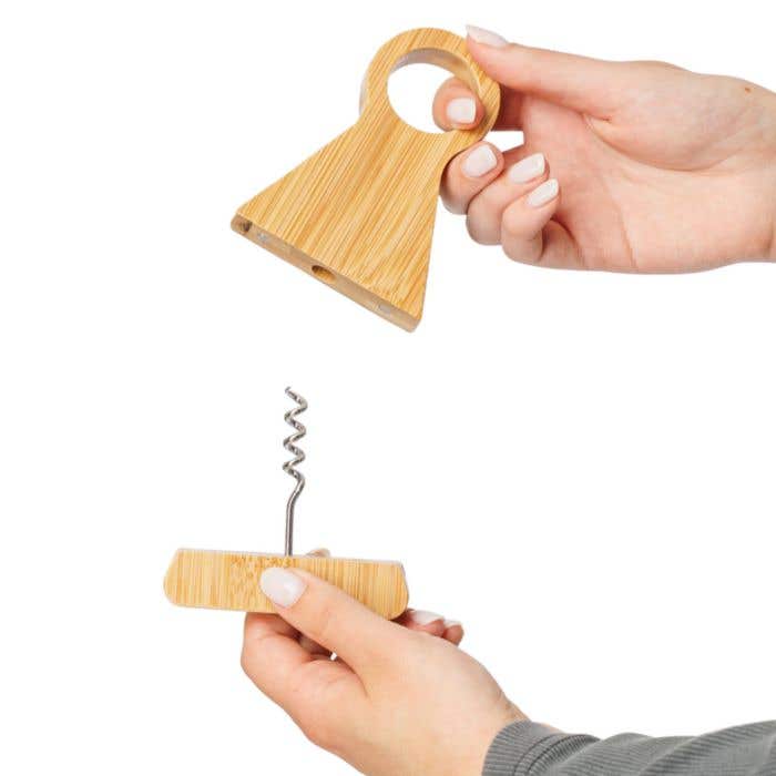 Porte-bouteille Vincio | Bambou recyclé
