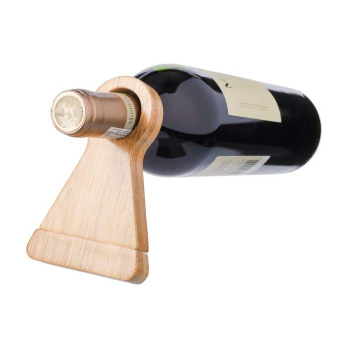Porte-bouteille Vincio | Bambou recyclé