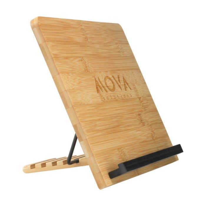 Bamboo home laptop stand
