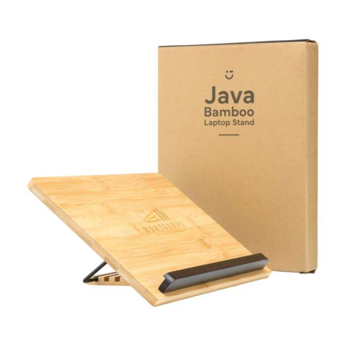 Bamboo home laptop stand