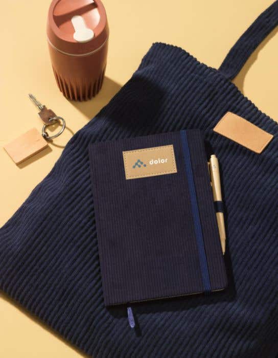 Notebook Fabric Wrapped cover