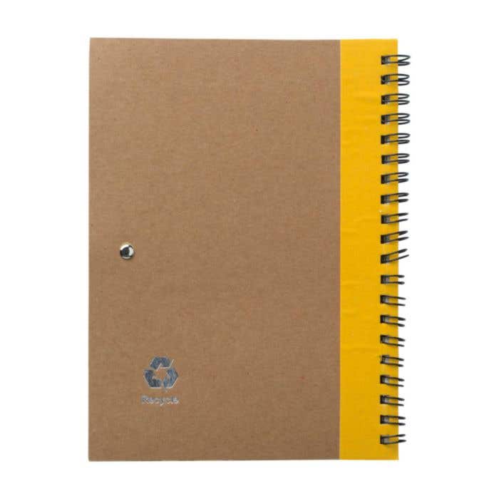 Notitieboek Recycle | Gerecycleerd | 60 pagina's | Gelinieerd | Met pen