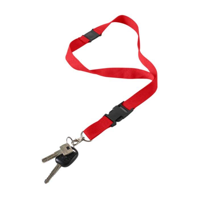 Keycord Bobbi | 2,5 cm | Buckle | Veiligheidssluiting