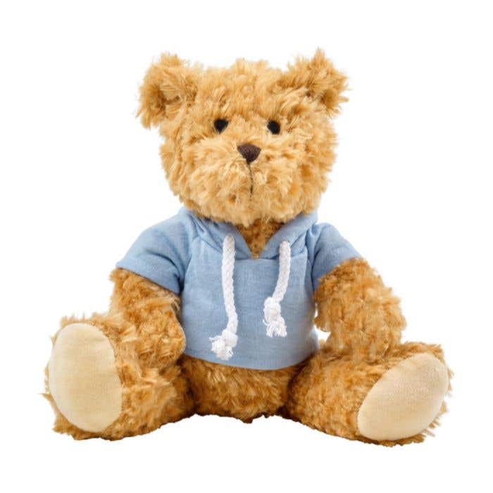 Ourson en peluche avec capuche
