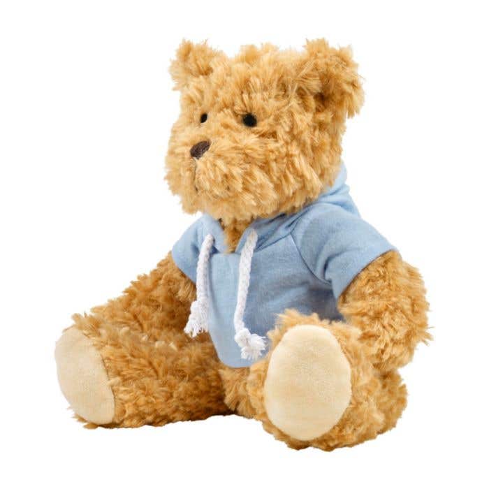 Ourson en peluche avec capuche