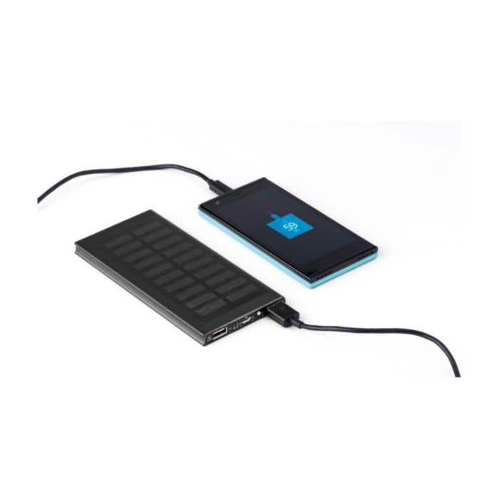 Powerbank Sonne | 8.000 mAh | Solar | LED-indicator
