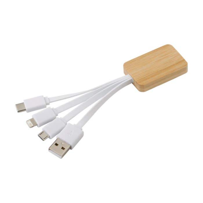 Câble de charge en Bambou