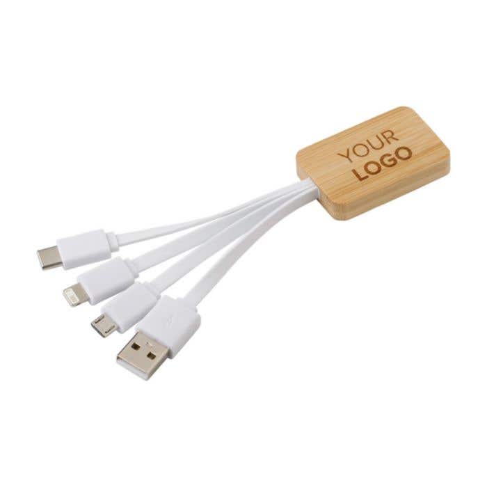 Câble de charge en Bambou