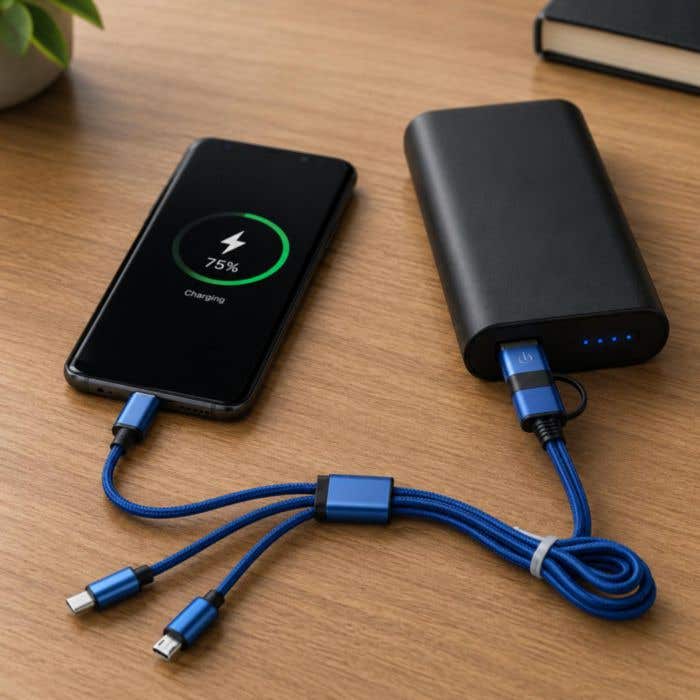 Câble de charge en nylon Leif