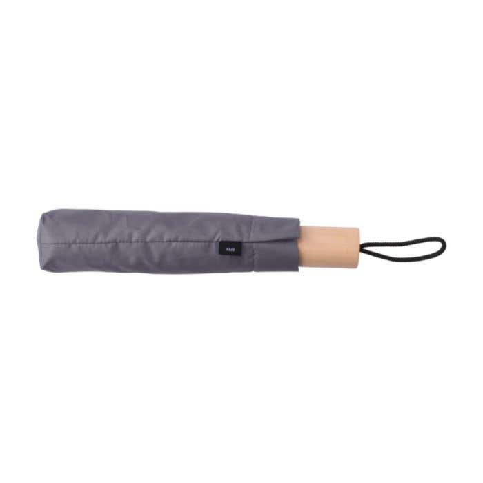 Paraplu Brooklyn | Ø 97 cm | Gerecycleerd | Opvouwbaar | Houten handvat