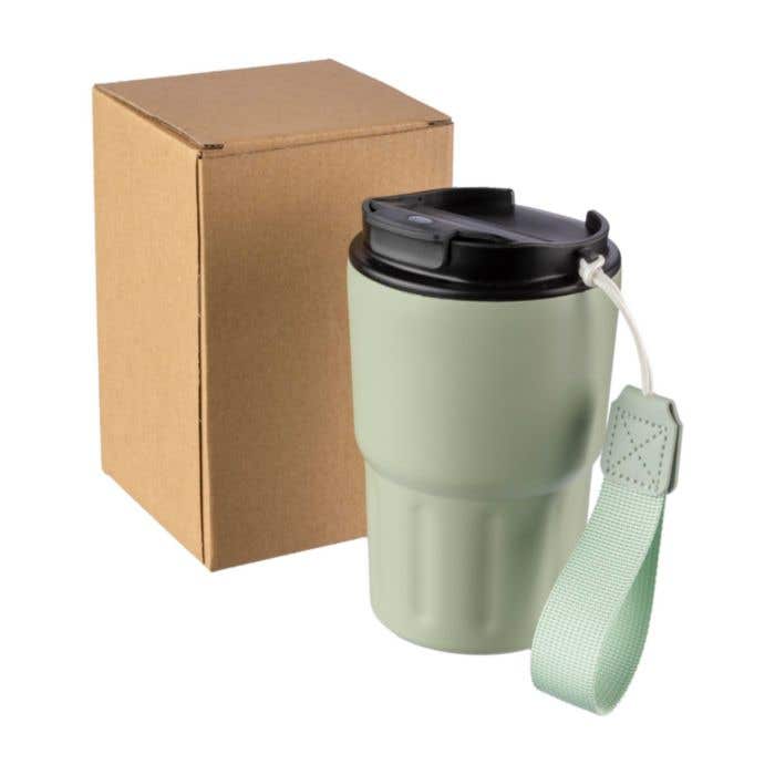 Reisbeker Louisa | 320 ml | RVS | Dubbelwandig | Polskoord