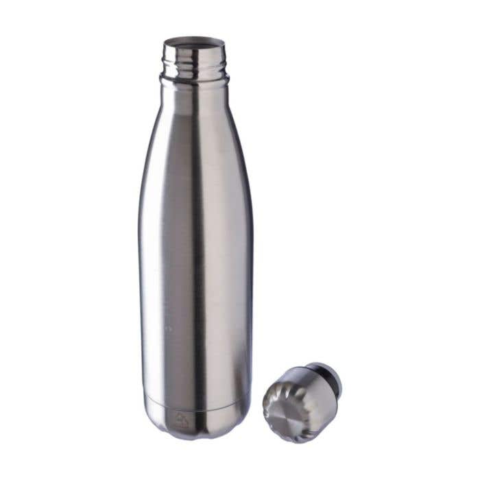 Drinkfles Cliff | 650 ml | Gerecycleerd RVS | Enkelwandig
