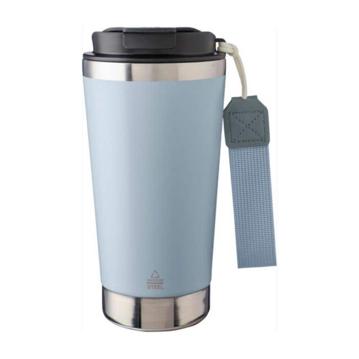 Gobelet en inox recyclé Kayla [500 ml]