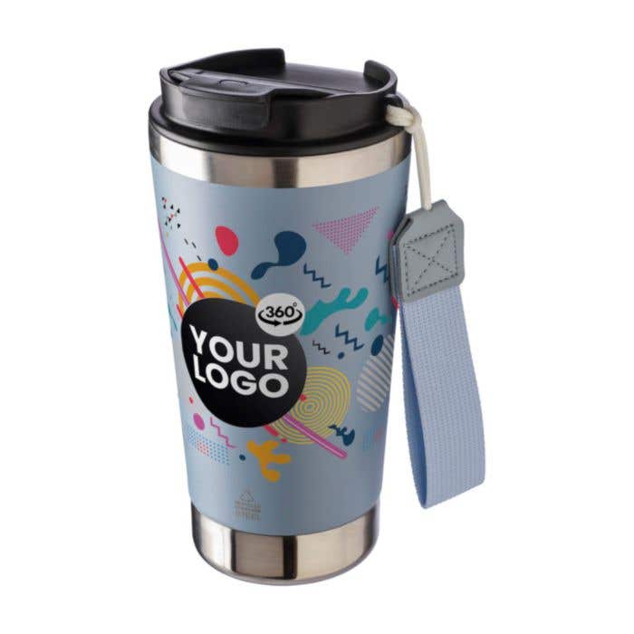 Gobelet en inox recyclé Kayla [500 ml]