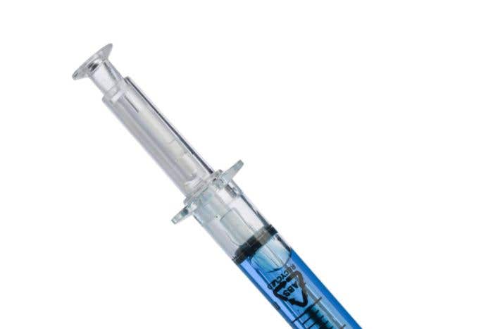Stylo à bille en forme de seringue Dr. David