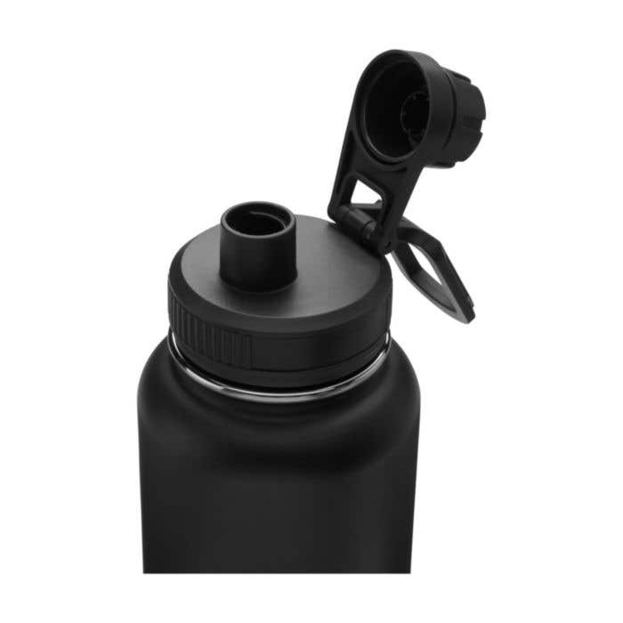 Double Wall SS Vacuum Insulated Bottle with small and square handle