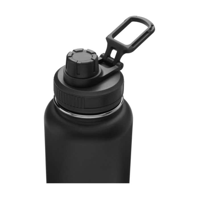 Double Wall SS Vacuum Insulated Bottle with small and square handle
