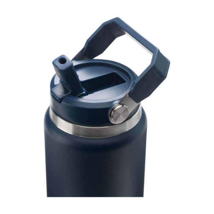 Thermosfles AnthronSquare | 900 ml | Gerecycleerd RVS | Met rietje