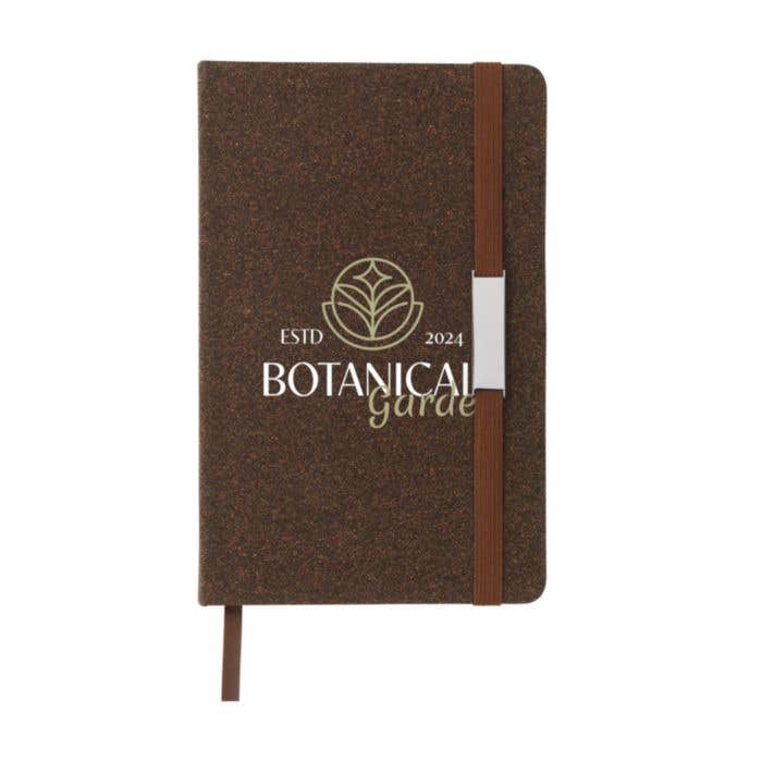 Geschenkset Signature CoffeeGround | Notitieboek, balpen en sleutelhanger | FSC® papier | In giftbox