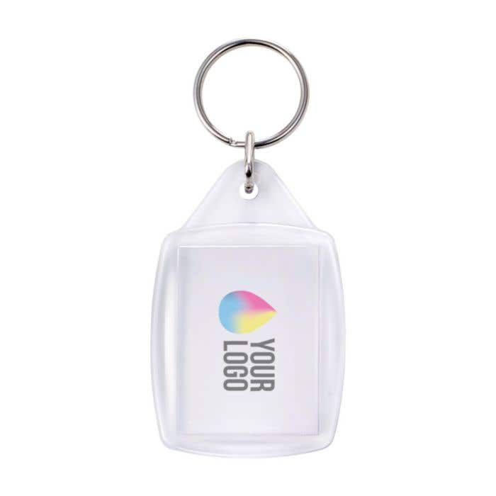 Porte-clés transparent Crystal