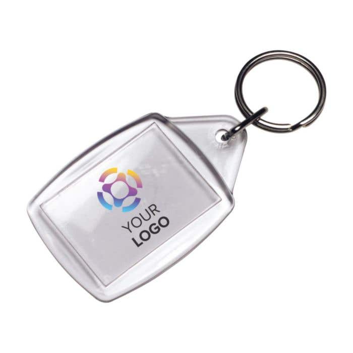 Porte-clés transparent Crystal