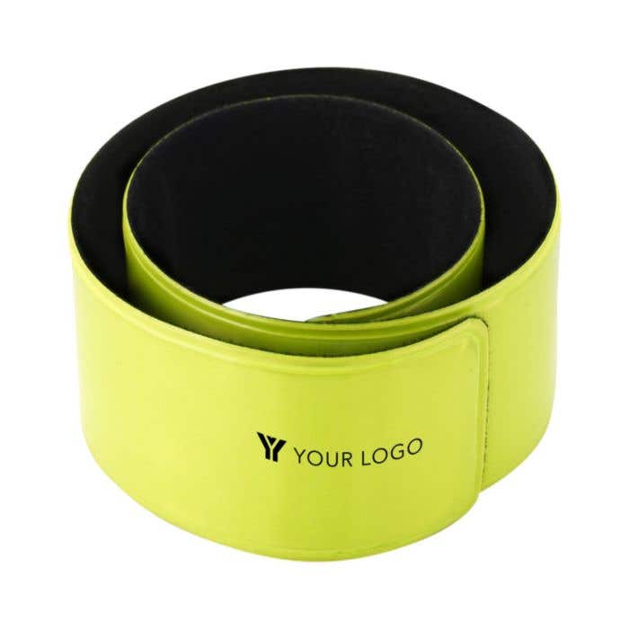 Reflecterende armband  Wrinkle Slap | Klapsluiting | Velours binnenzijde