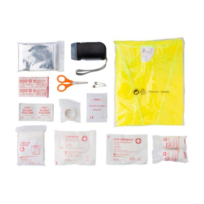 Boîte de premiers secours pour voiture