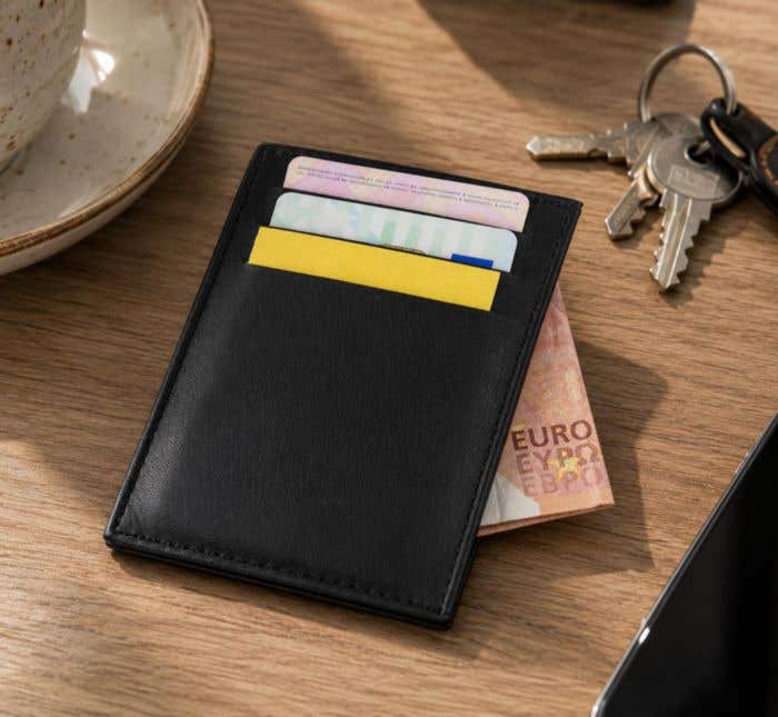 Lederen creditcardhouder RFID Ease