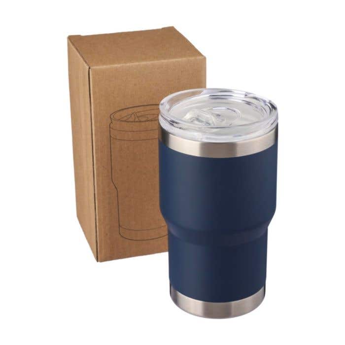 Mug nomade double paroi en acier inoxydable recyclé de 350 ml Ayen