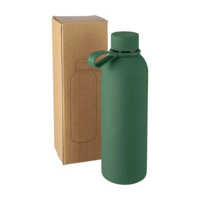 Gourde double paroi de 500 ml en acier inoxydable recyclé Sena