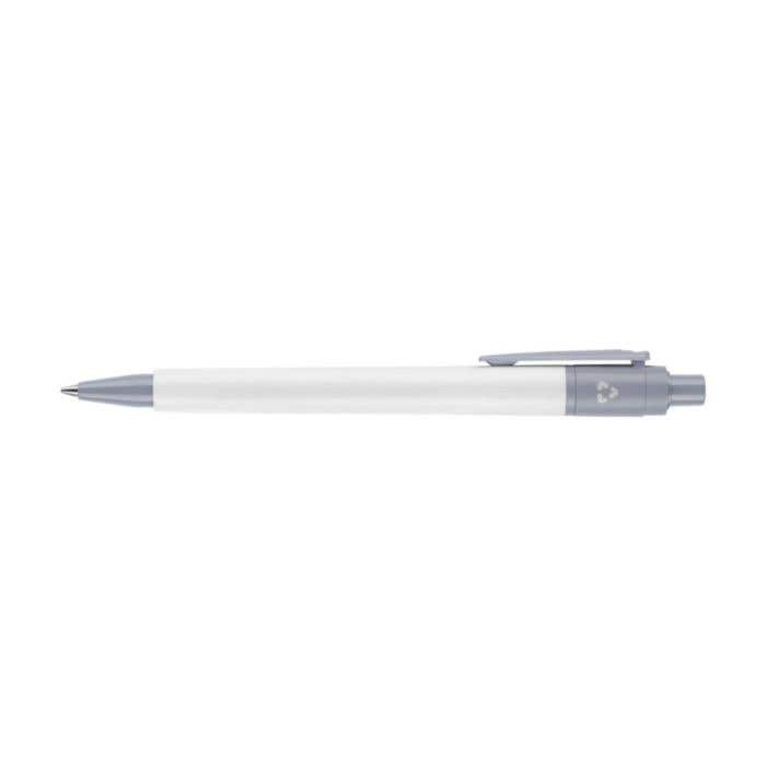 Stilolinea balpen Baron 03 | Gerecycleerd | Witte behuizing