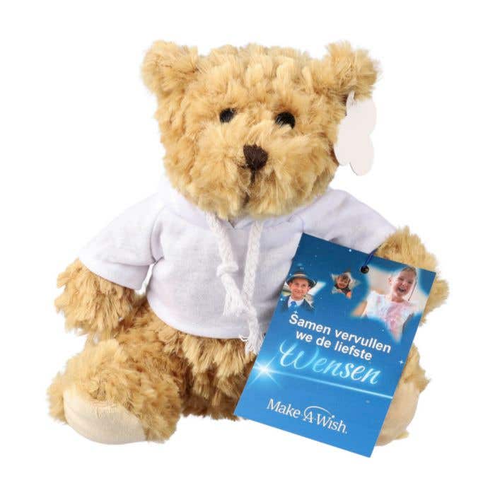 Knuffelbeer Monty | Met hoodie