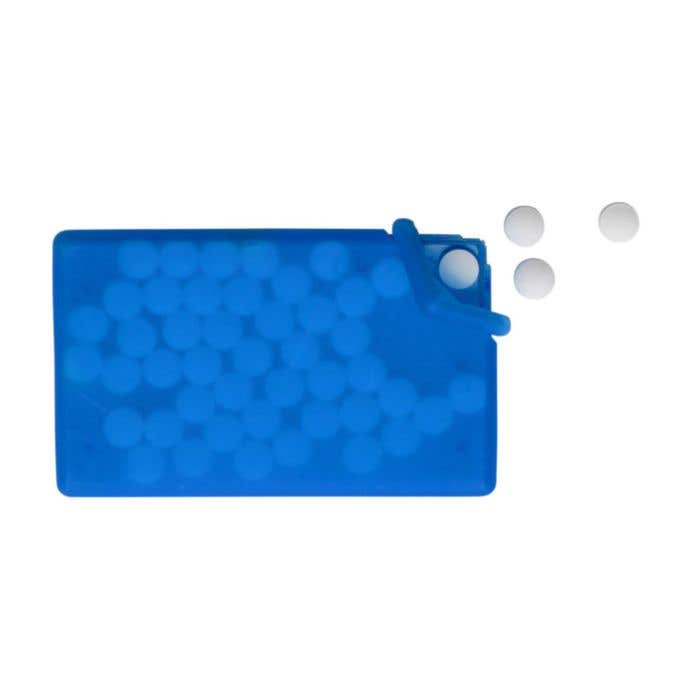 Mintcard avec pastille de menthe sans sucre