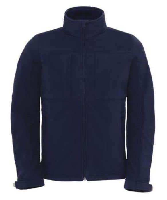 B&C jas Hooded Softshell Heren