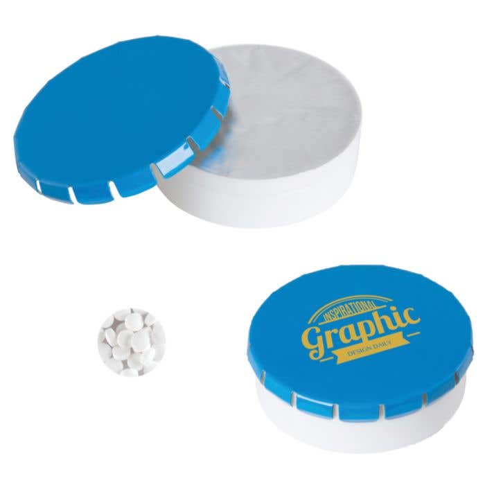 Boîte bonbons de menthe Click-clack