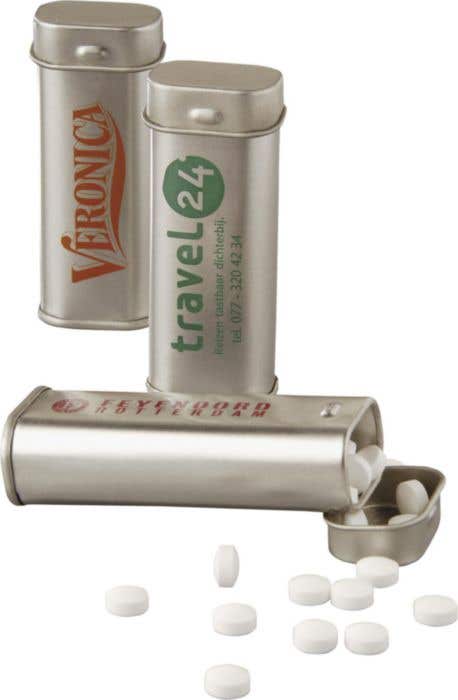 Easy Tin with hinge with approx 28 gr. mints